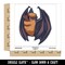 Water Bottle Sticker Set Fuzzy Little Bat Clinging Resting Cute Waterproof Vinyl Stickers Pack Decal, Skateboard, Laptop, Car, Window, Bumper - 5 Pack